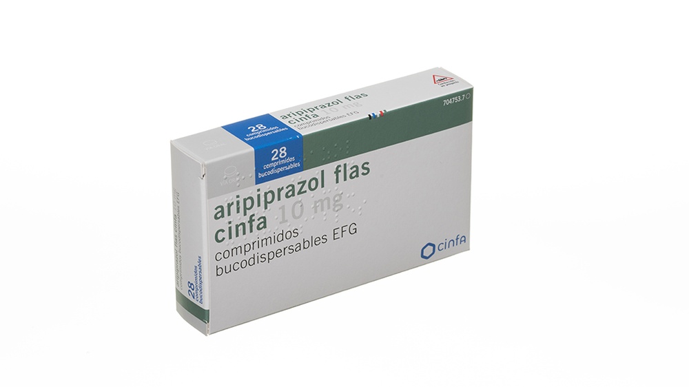 ARIPIPRAZOL FLAS CINFA 10 mg COMPRIMIDOS ORODISPERSÍVEIS