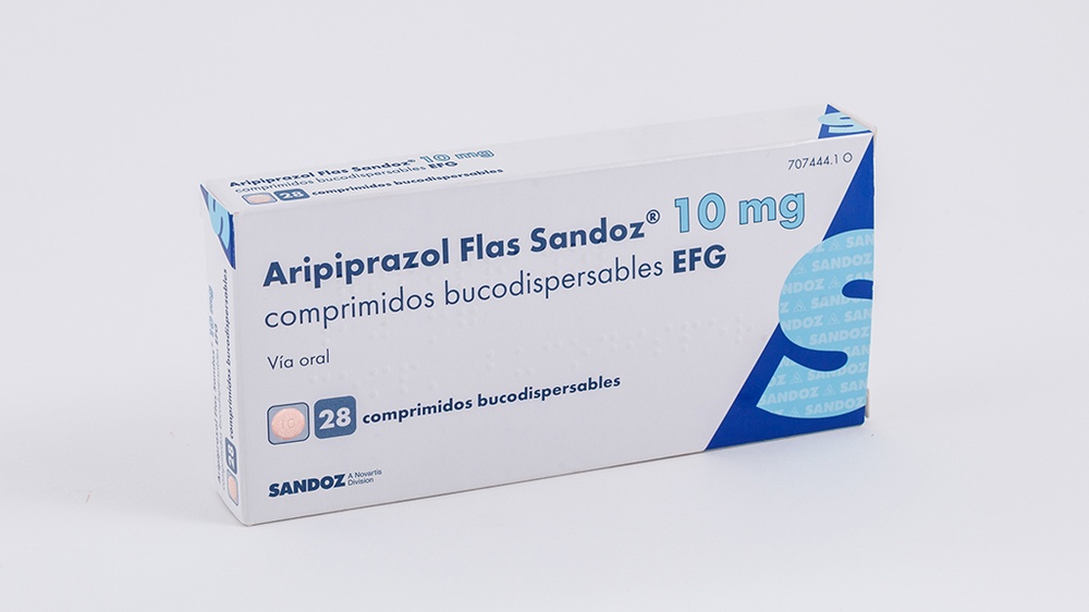 ARIPIPRAZOL FLAS SANDOZ 10 mg COMPRIMIDOS ORODISPERSÍVEIS
