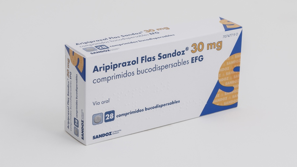 ARIPIPRAZOL FLAS SANDOZ 30 mg COMPRIMIDOS ORODISPERSÍVEIS