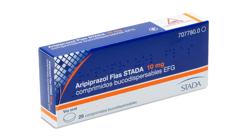 ARIPIPRAZOL FLAS STADA 10 mg COMPRIMIDOS ORODISPERSÍVEIS