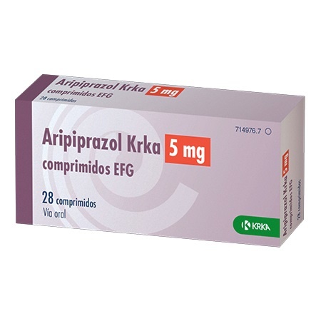ARIPIPRAZOL KRKA 5 mg COMPRIMIDOS