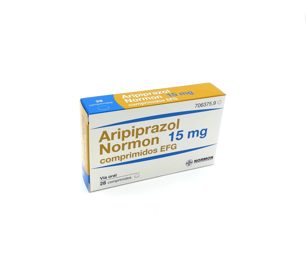 ARIPIPRAZOL NORMON 15 mg COMPRIMIDOS