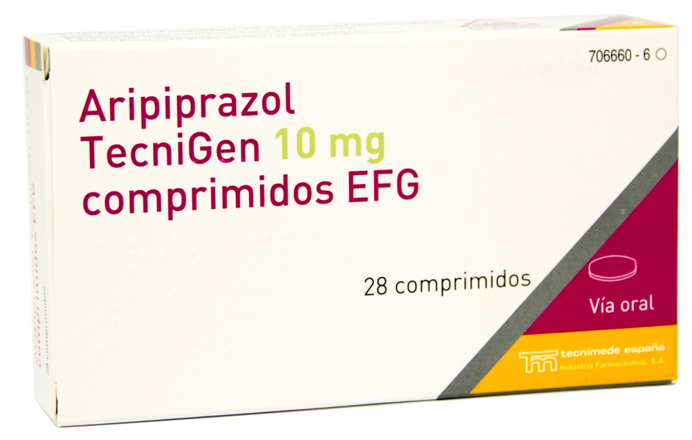 ARIPIPRAZOL TECNIGEN 10 mg COMPRIMIDOS