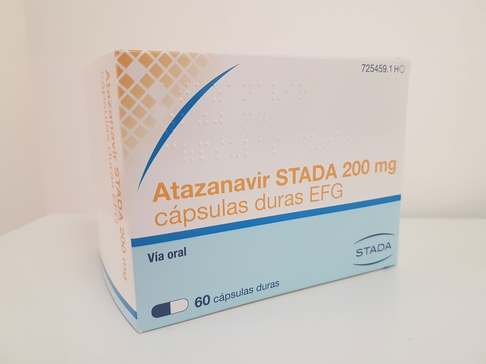 ATAZANAVIR STADA 200 mg CÁPSULAS DURAS