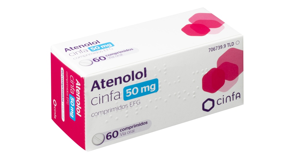 ATENOLOL CINFA 50 mg COMPRIMIDOS