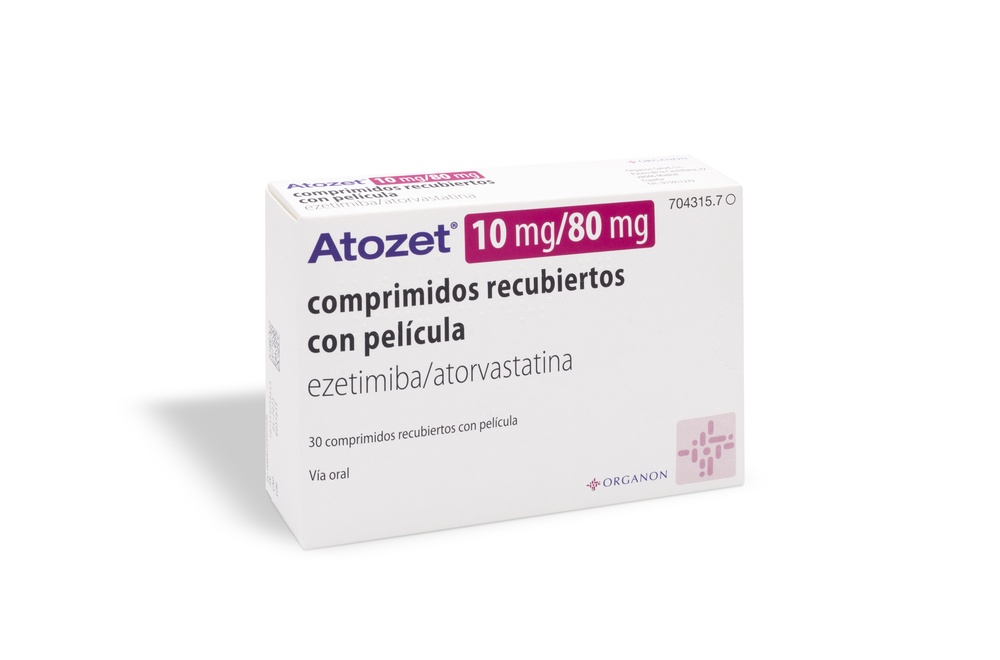 ATOZET 10 MG/80 MG COMPRIMIDOS REVESTIDOS POR PELÍCULA