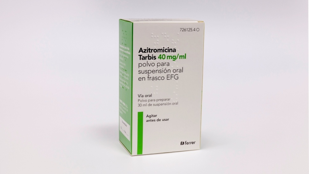 AZITROMICINA TARBIS 40 mg/ml PÓ PARA SUSPENSÃO ORAL EM FRASCO