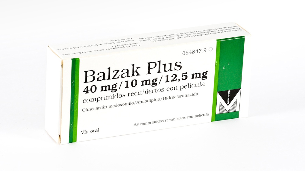 BALZAK PLUS 40 mg/10 mg/12,5 mg COMPRIMIDOS REVESTIDOS POR PELÍCULA