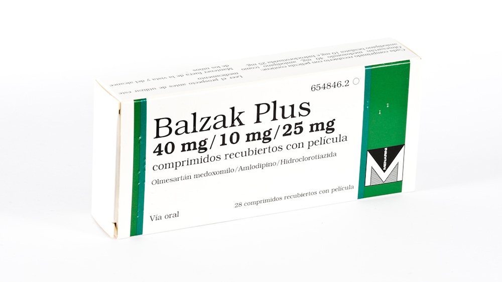 BALZAK PLUS 40 mg/10 mg/25 mg COMPRIMIDOS REVESTIDOS POR PELÍCULA