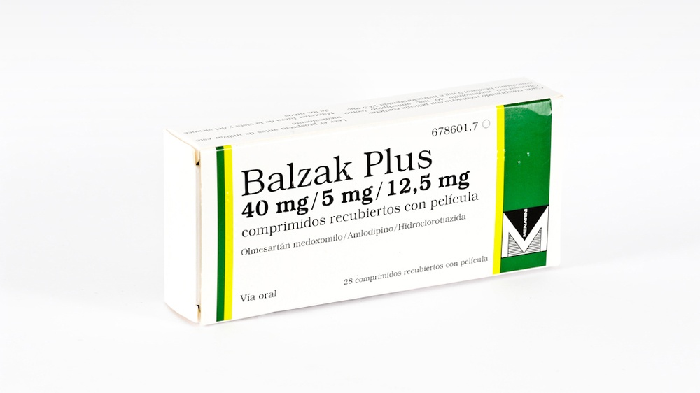 BALZAK PLUS 40 mg/5 mg/12,5 mg COMPRIMIDOS REVESTIDOS POR PELÍCULA
