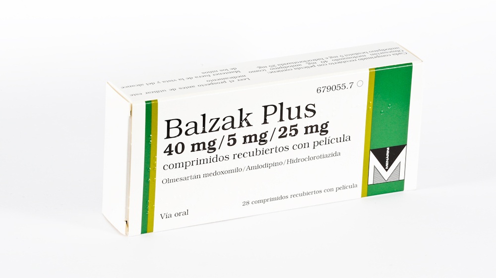 BALZAK PLUS 40 mg/5 mg/25 mg COMPRIMIDOS REVESTIDOS POR PELÍCULA