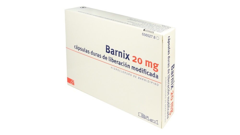 BARNIX 20 mg CÁPSULAS DURAS DE LIBERTAÇÃO MODIFICADA