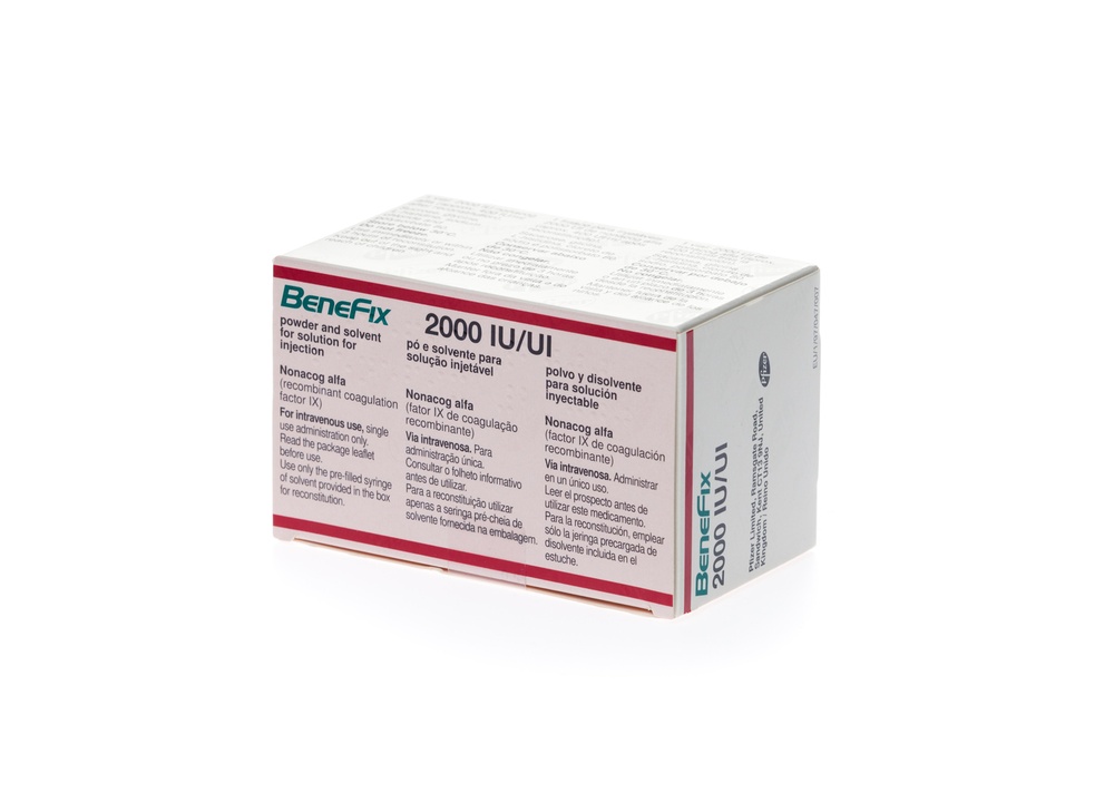 BENEFIX 2000 UI, PÓ E SOLVENTE PARA SOLUÇÃO INJETÁVEL