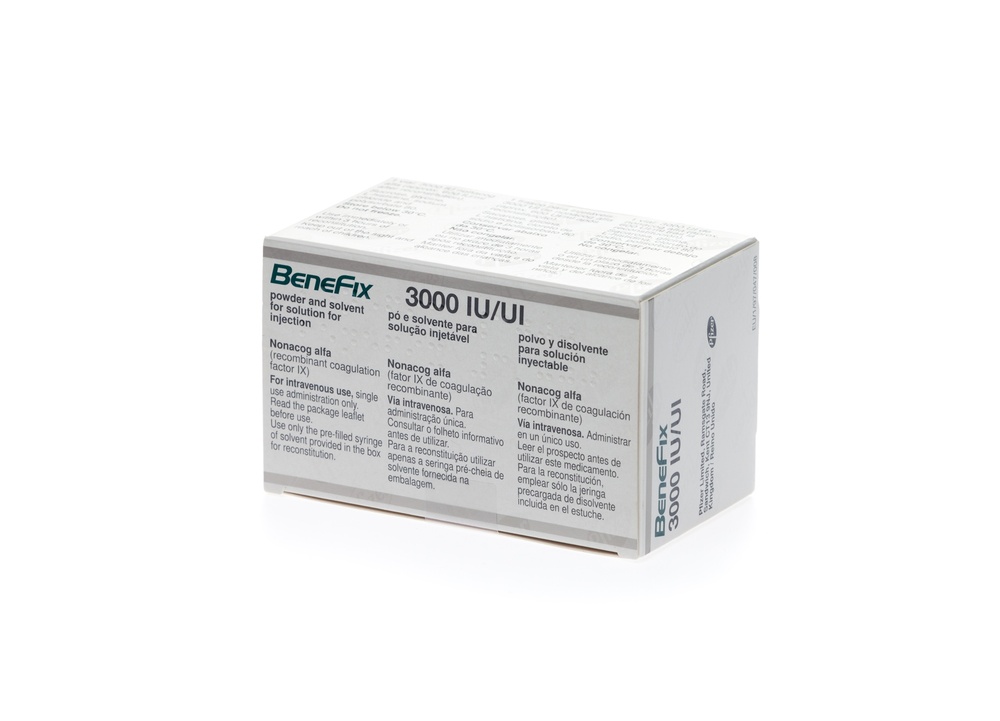 BENEFIX 3000 UI, PÓ E SOLVENTE PARA SOLUÇÃO INJETÁVEL