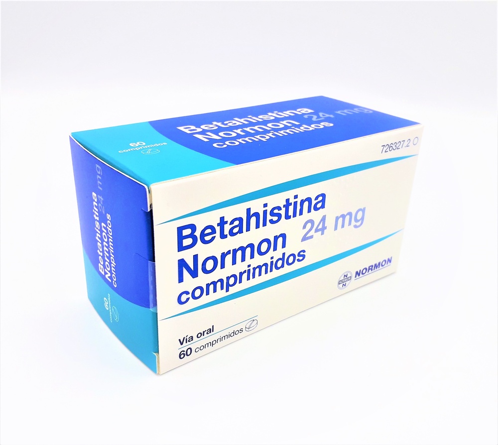 BETAHISTINA NORMON 24 mg COMPRIMIDOS