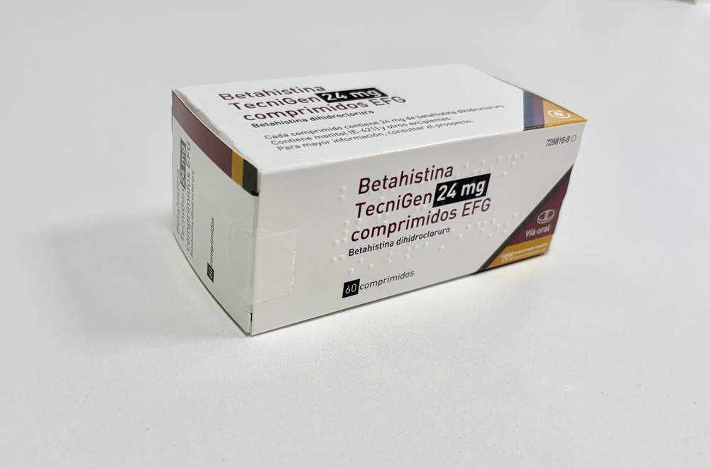 BETAHISTINA TECNIGEN 24 mg COMPRIMIDOS