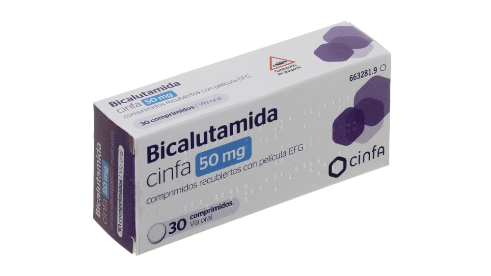 BICALUTAMIDA CINFA 50 mg COMPRIMIDOS REVESTIDOS POR PELÍCULA