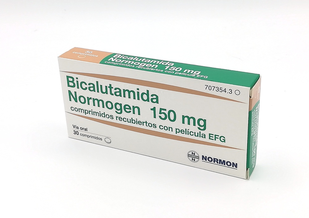 BICALUTAMIDA NORMOGEN 150 mg COMPRIMIDOS REVESTIDOS POR PELÍCULA