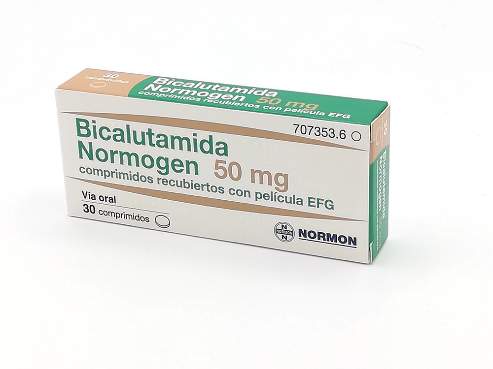 BICALUTAMIDA NORMOGEN 50 mg COMPRIMIDOS REVESTIDOS POR PELÍCULA