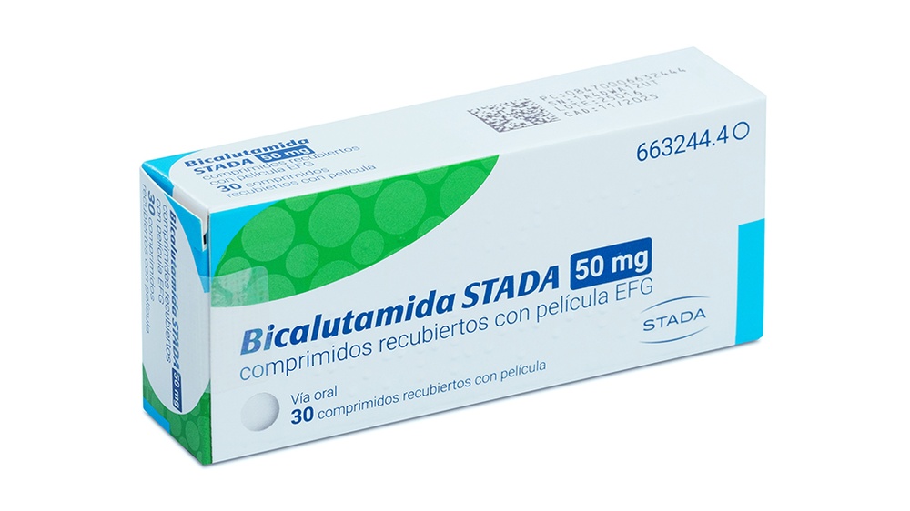 BICALUTAMIDA STADA 50 mg COMPRIMIDOS REVESTIDOS POR PELÍCULA
