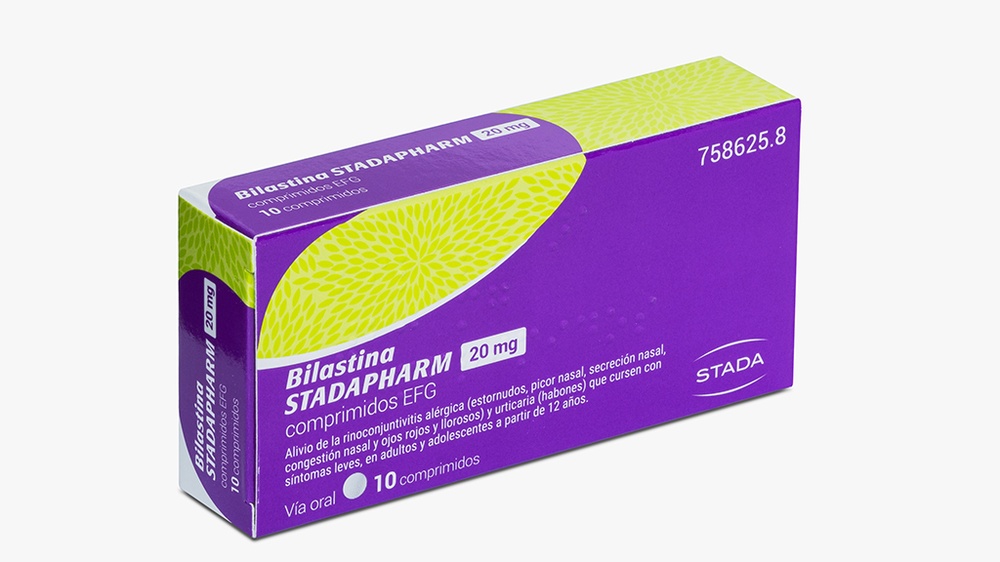 BILASTINA STADAPHARM 20 mg COMPRIMIDOS