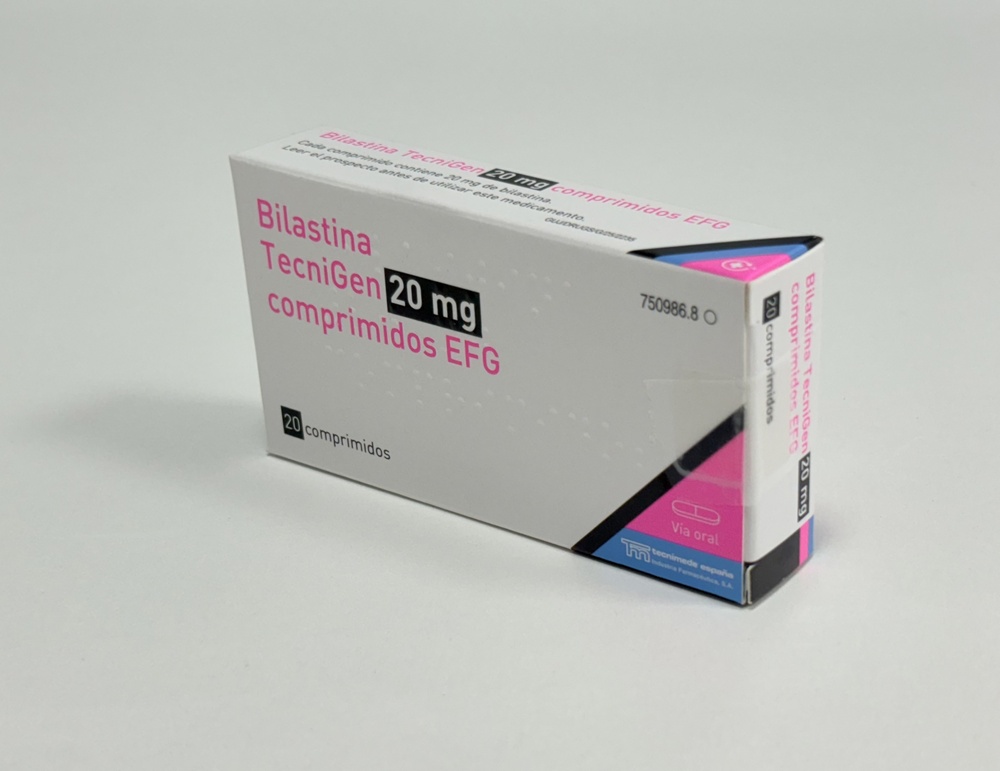BILASTINA TECNIGEN 20 mg COMPRIMIDOS