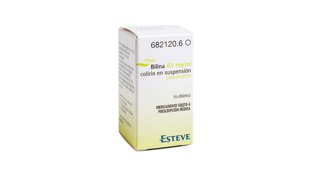 BILINA 0,5 mg/ml COLÍRIO EM SUSPENSÃO