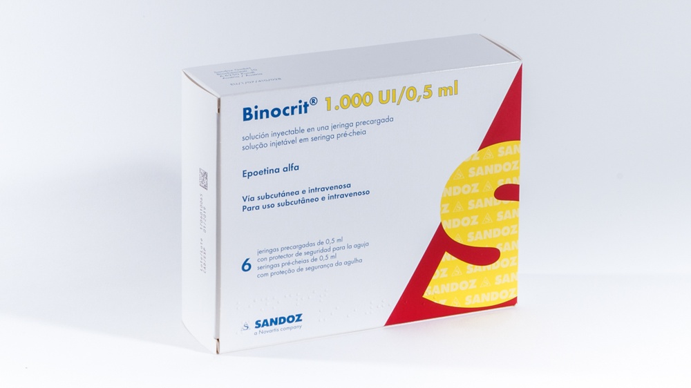 BINOCRIT 1000 UI/0,5 ml SOLUÇÃO INJETÁVEL EM SERINGA PREENCHIDA