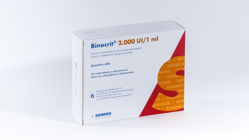 BINOCRIT 2000 UI/1 ml SOLUÇÃO INJETÁVEL EM SERINGA PREENCHIDA