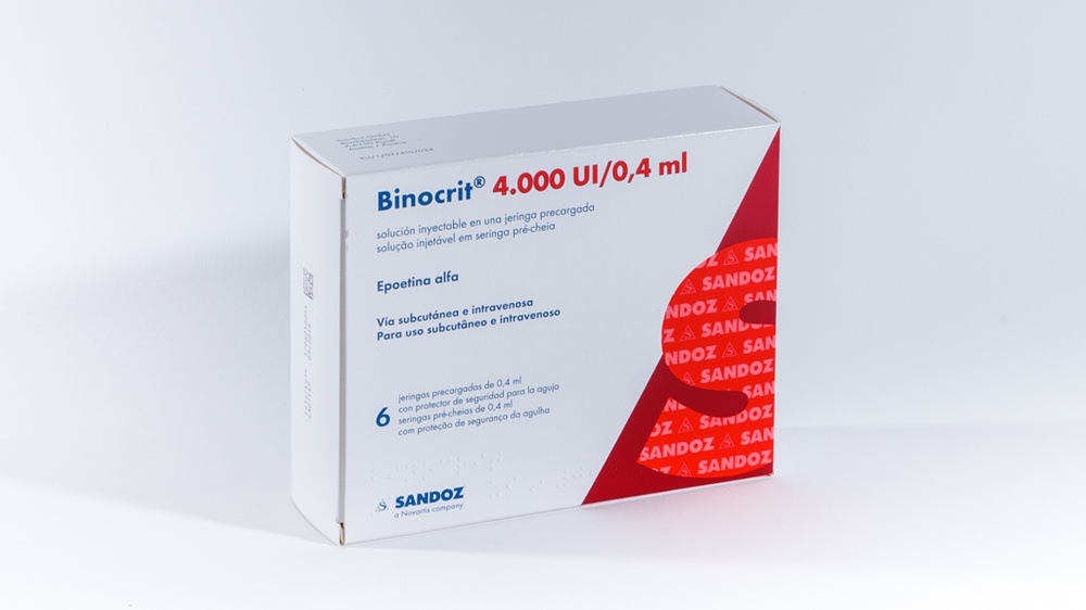 BINOCRIT 4000 UI/0,4 ml SOLUÇÃO INJETÁVEL EM SERINGA PREENCHIDA
