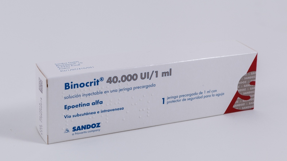 BINOCRIT 40.000 UI/1 ml SOLUÇÃO INJETÁVEL EM SERINGA PREENCHIDA