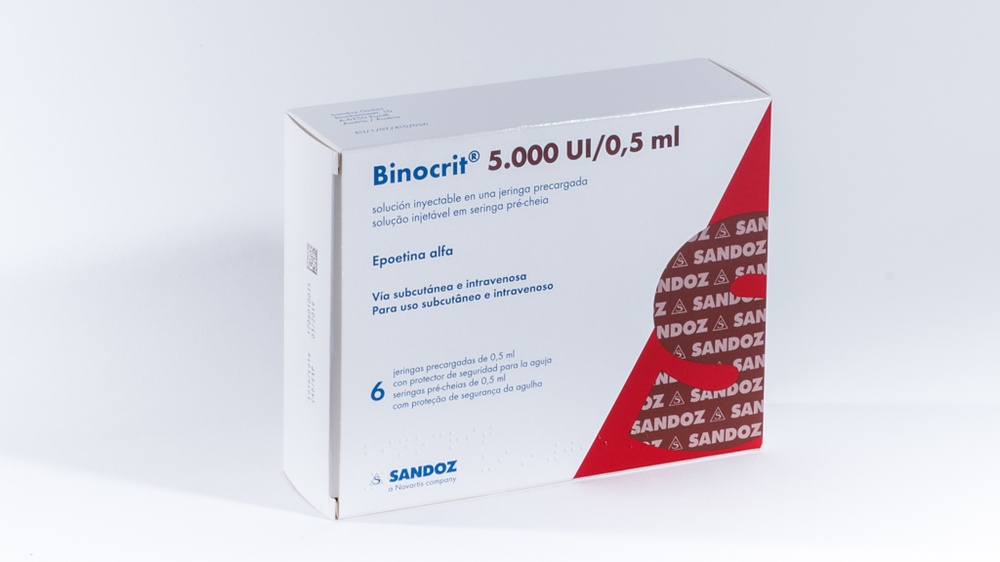 BINOCRIT 5000 UI/0,5 ml SOLUÇÃO INJETÁVEL EM SERINGA PREENCHIDA