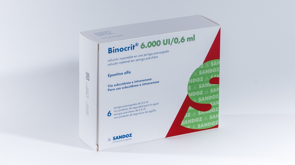 BINOCRIT 6000 UI/0,6 ml SOLUÇÃO INJETÁVEL EM SERINGA PREENCHIDA
