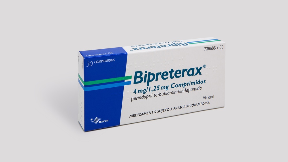 BIPRETERAX 4 mg/1,25 mg COMPRIMIDOS
