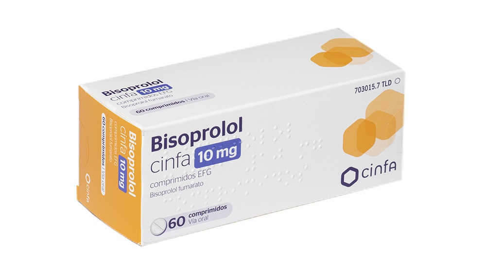 BISOPROLOL CINFA 10 mg COMPRIMIDOS