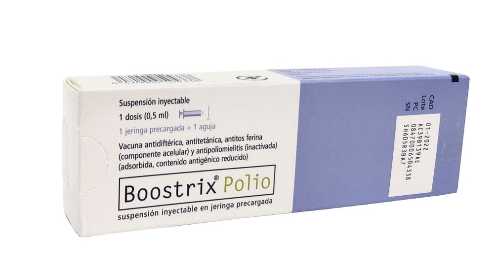 BOOSTRIX POLIO Suspensão Injetável em Seringa Pré-carregada