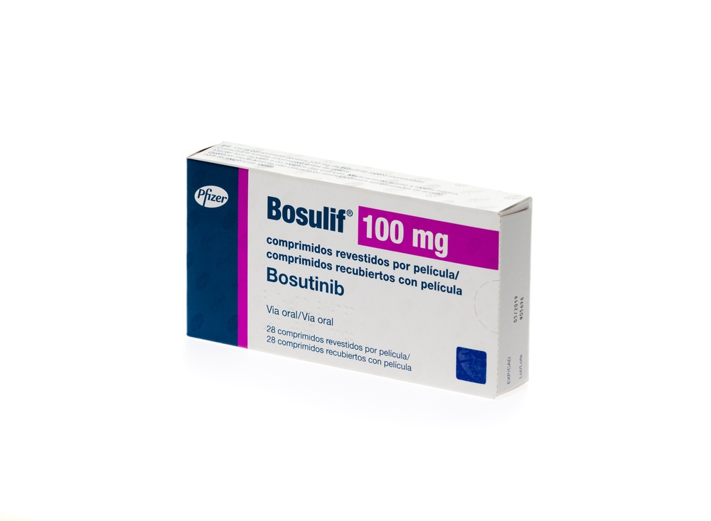 BOSULIF 100 mg COMPRIMIDOS REVESTIDOS POR PELÍCULA