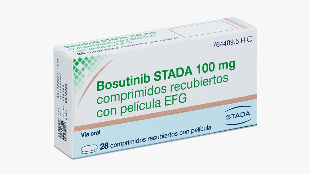 BOSUTINIB STADA 100 mg COMPRIMIDOS REVESTIDOS POR PELÍCULA