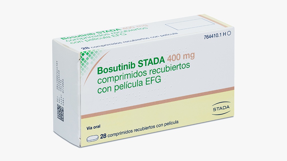BOSUTINIB STADA 400 mg COMPRIMIDOS REVESTIDOS POR PELÍCULA