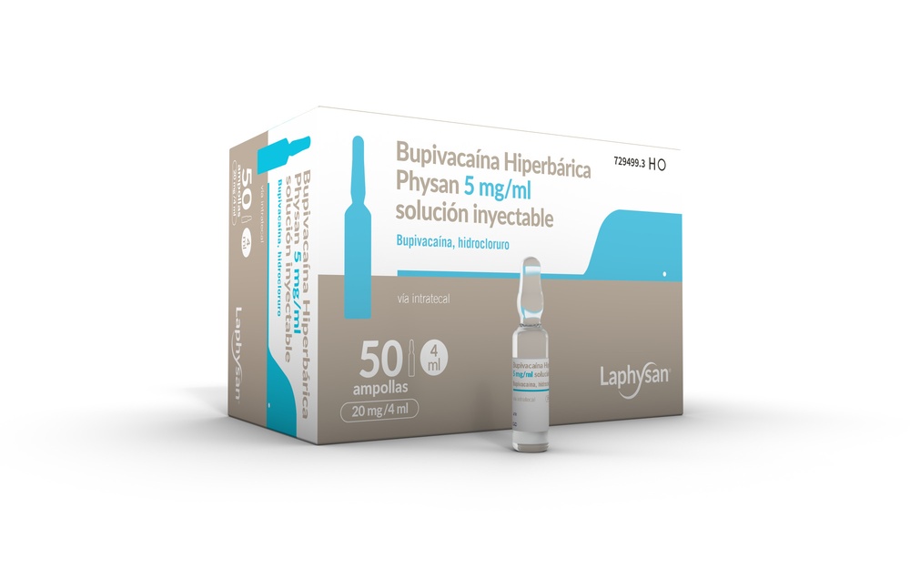 BUPIVACAÍNA HIPERBÁRICA PHYSAN 5 mg/ml SOLUÇÃO INJETÁVEL