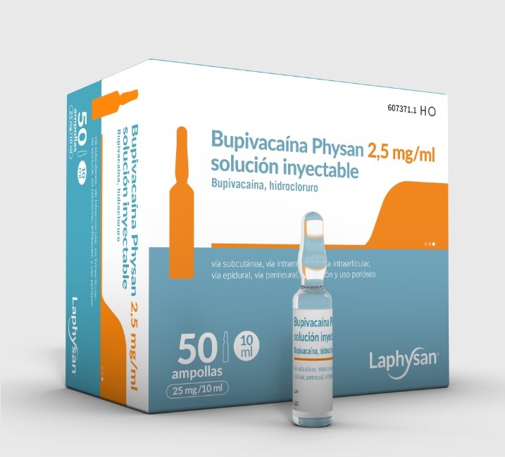BUPIVACAÍNA PHYSAN 2,5 mg/mL SOLUÇÃO INJETÁVEL