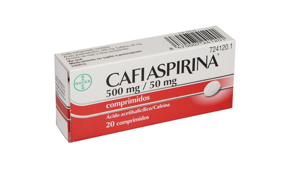 CAFIASPIRINA 500 mg/50 mg COMPRIMIDOS
