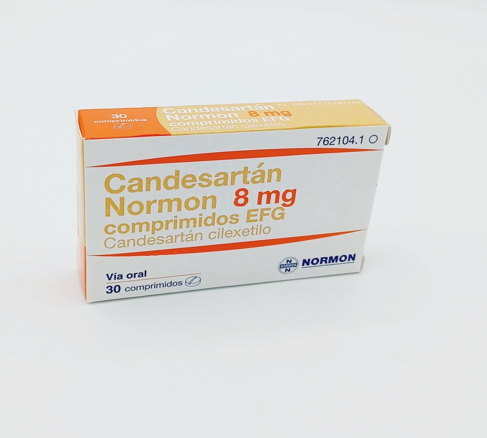 Candesartan Normon 8 mg Comprimidos