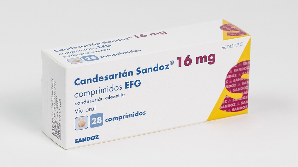 Candesartan Sandoz 16 mg Comprimidos
