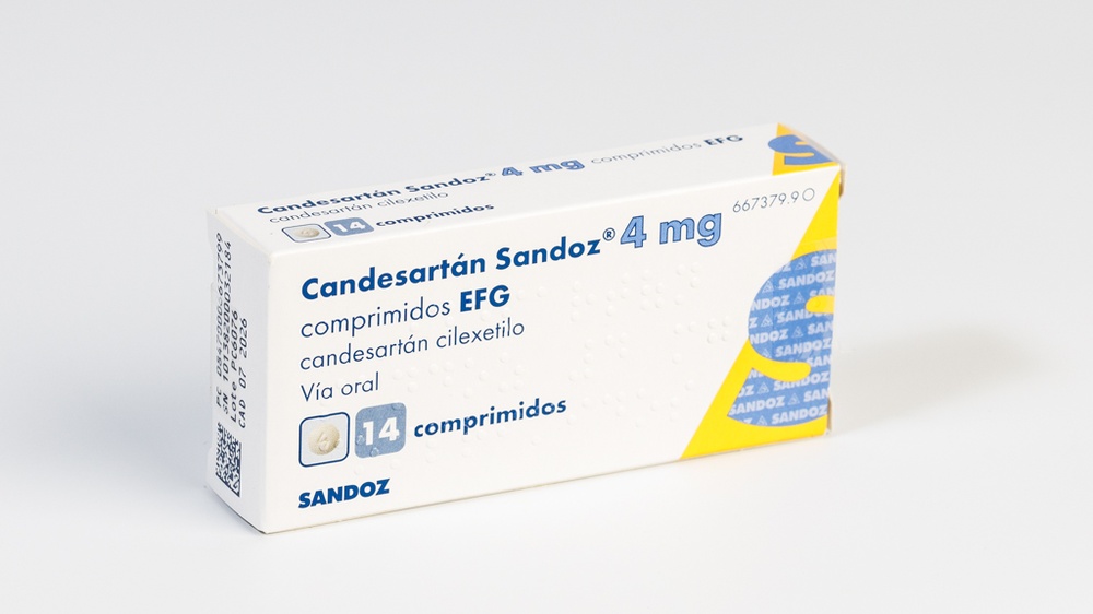 Candesartan Sandoz 4 mg Comprimidos