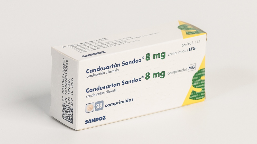 Candesartan Sandoz 8 mg Comprimidos