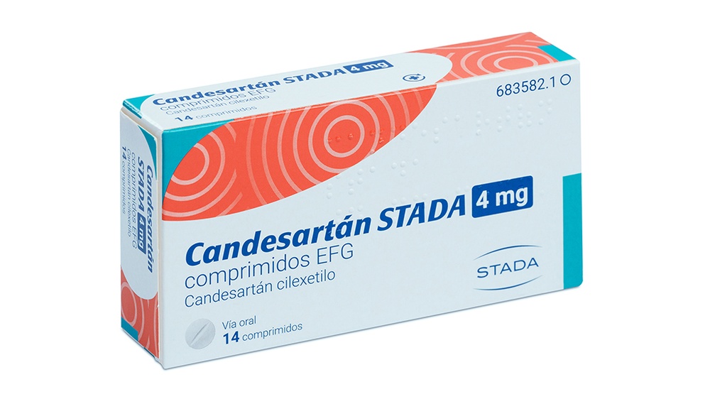 Candesartan Stada 4 mg Comprimidos