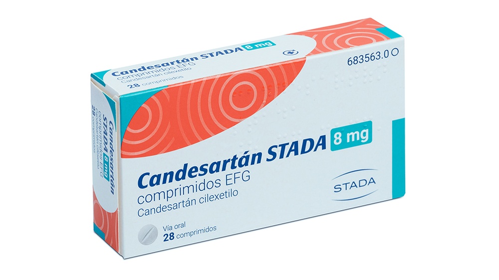 Candesartan Stada 8 mg Comprimidos