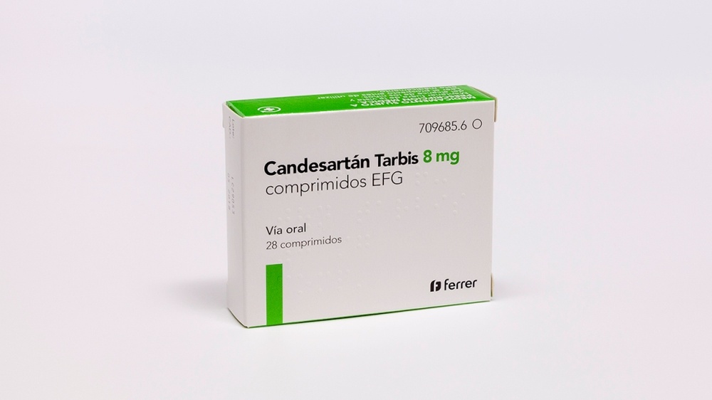 Candesartana Tárbis 8 mg Comprimidos