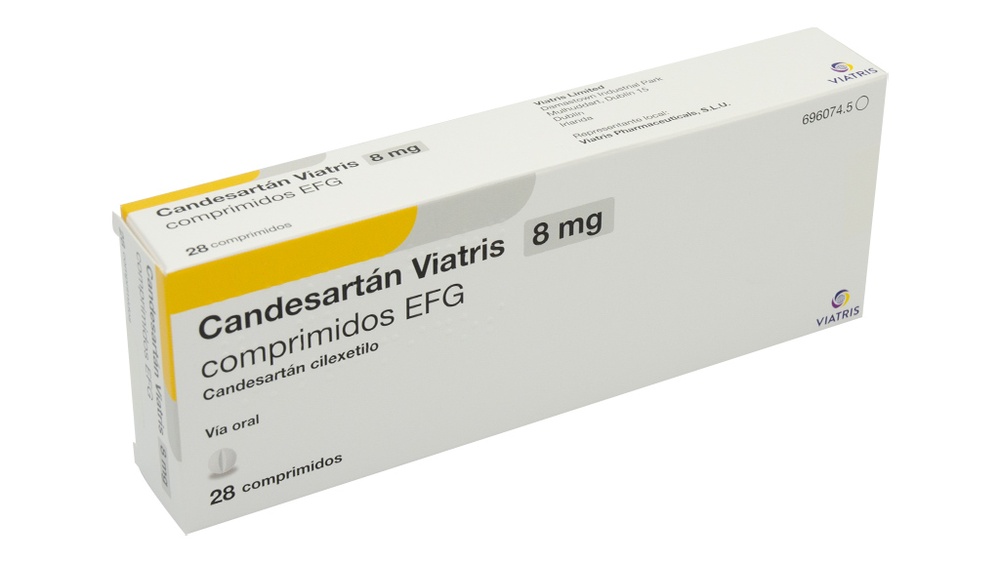 Candesartan Viatris 8 mg Comprimidos